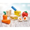 Selecta 62020 13-Piece Picnic Velcro and Cutting Toy
