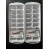 Sterilite 2 Sterilite Stackable White Ice Cube Tray BPA Free