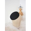 Lawliet Circle Wool Felt Pillbox Beret Hat Millinery Fascinator Base
