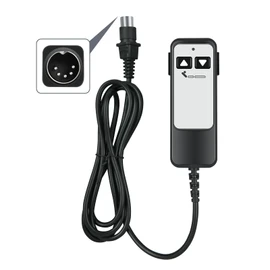 WDZP 5 Pin Adjustable Bed Richmat HJH5 Wired Remote Control for Matt. Firm 50 Series&Leggett and Platt Bas-X HC Series Adjustable Bases Fit for Leggett&Platt Adjustable Bed Parts