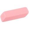 INOVART Pink Beveled Erasers, Medium Size, Pack of 12