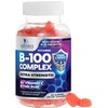 B Complex Supplement Gummies with Vitamin C & Folic Acid,