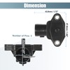 X AUTOHAUX MAP Sensor Manifold Absolute Pressure Sensor Air Intake