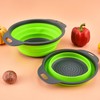 Collapsible Strainer Colander for Kitchen Food, Pasta Strainer Set of