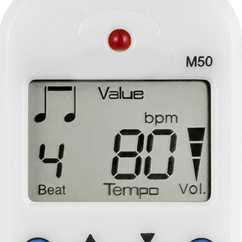 Electronic Metronome Mini Professional 2 Channel Headphone Output for Guitar