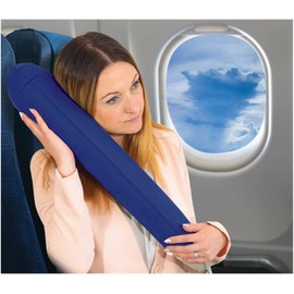 Inflatable Travel Neck Support Cushion Comfort and Posture, Ideal for Air, Rail or Car Travel Helps Relieve Neck Pain and Discomfort Reduces the Pressure on the Neck Inflates in Seconds