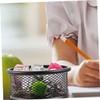 BUGUUYO Space-saving Mesh Paper Clip Holder Binder Paper Holder for