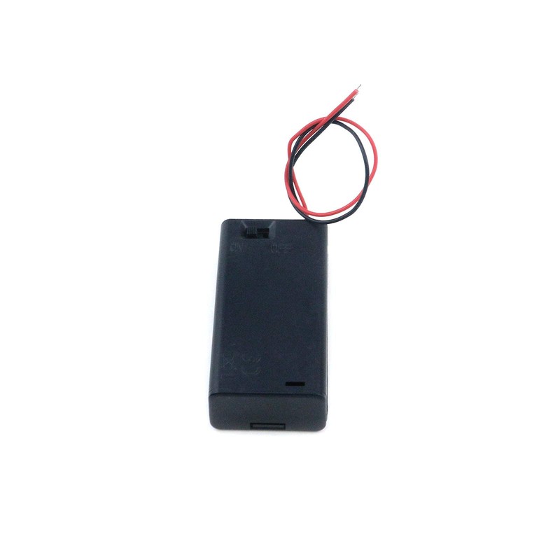 Semetall 12 Pack 2 X 1.5V AA Battery Holder Case