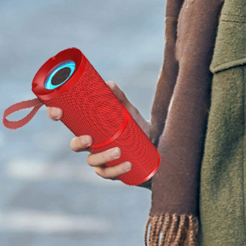 10W Bluetooth Speaker Portable LED Light Dual Speaker Bluetooth Speaker