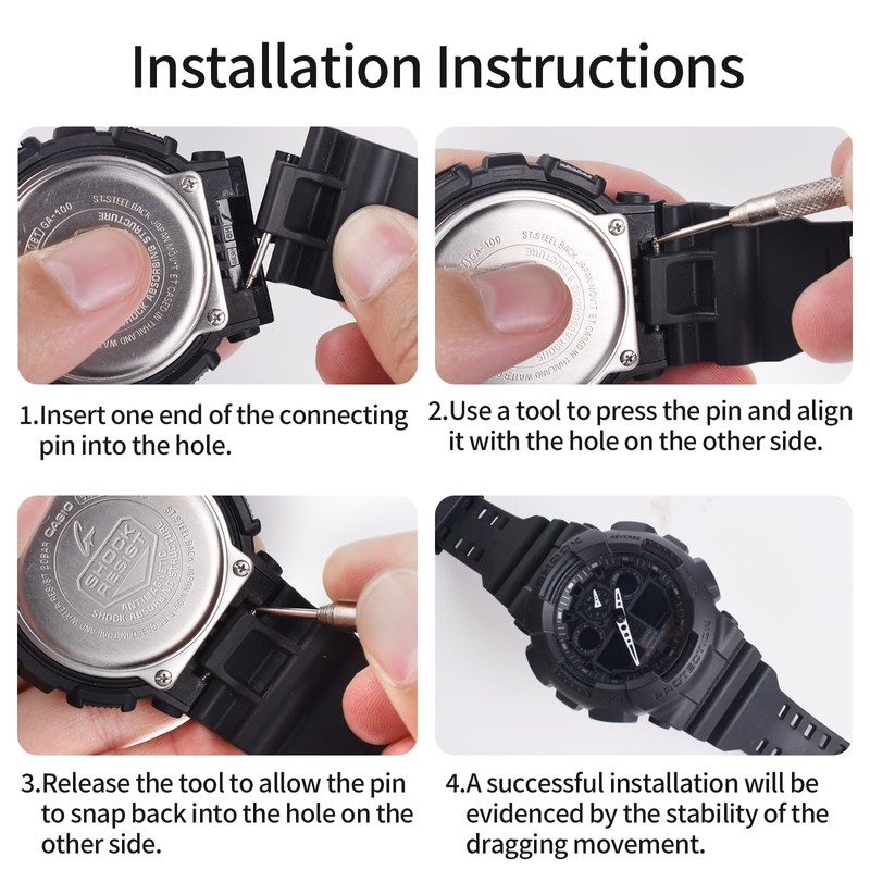 MyTime Natural Resin Replacement Watch Band Strap for Casio Mens