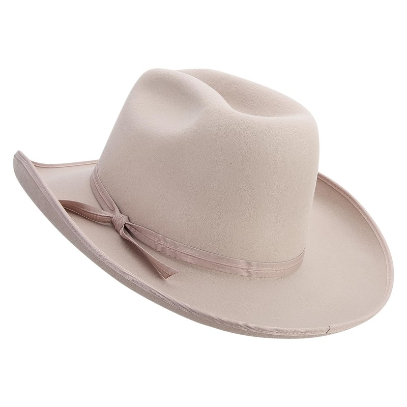 Jeanne Simmons Wool Felt Cowboy Hat - Beige OSFM