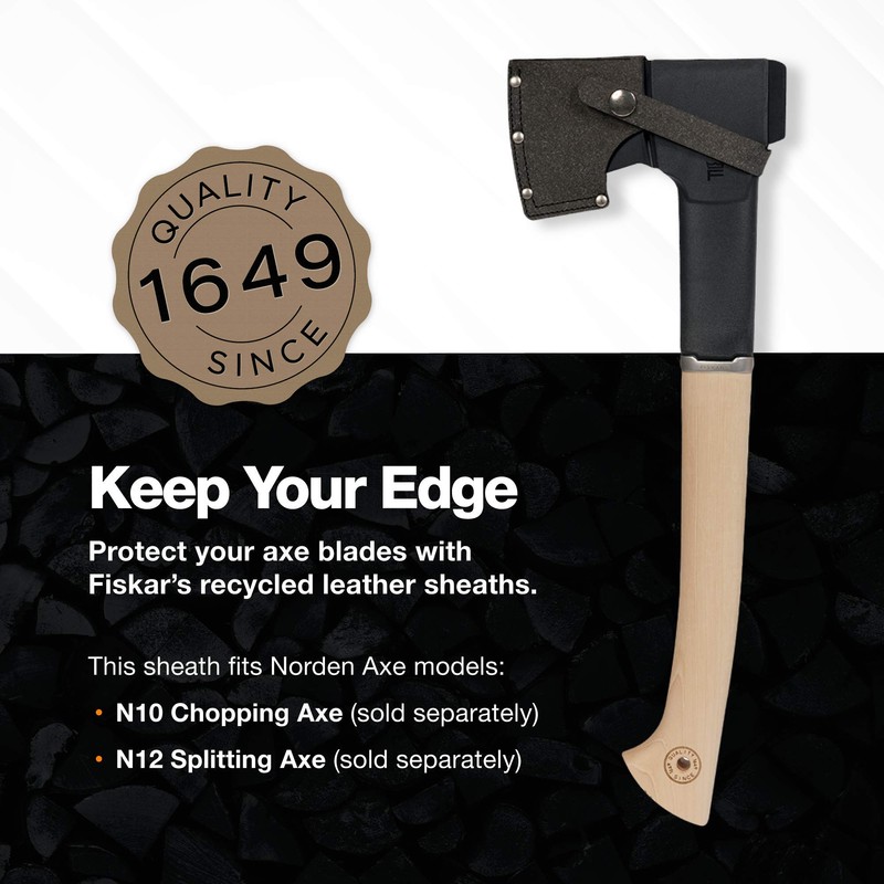 Fiskars Recycled Leather Axe Sheath