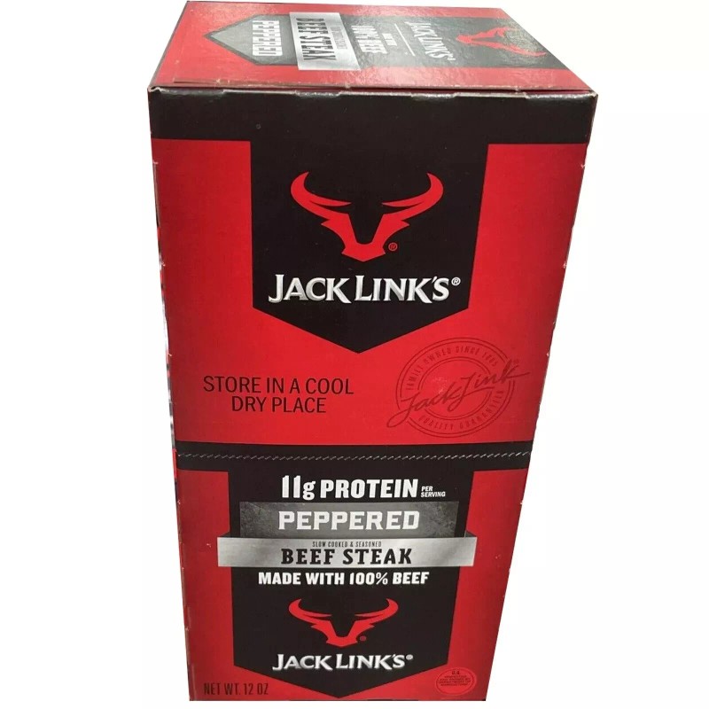 LINK SNACKS INC 4 PACK - Jack Link'S Beef Steak
