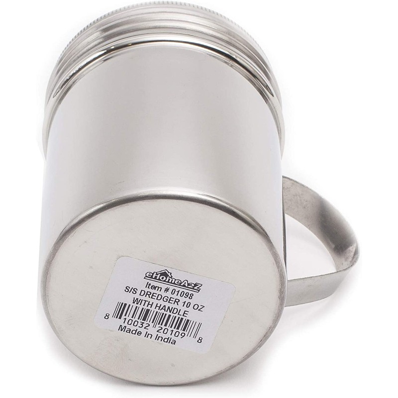 EHOMEA2Z Stainless Steel Dredge Shaker Ideal For Salt, Spice, Sugar,