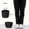 FiveSeasonStuff 1 Gallon Grow Bags Upgraded Heavy Duty Handles, 5