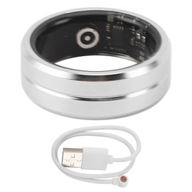 Smart Ring Sleep Monitoring Waterproof Fitness Health Tracker Smart Ring for Activity Exercise Planning 9 Inner Diameter: 19mm/0.74in