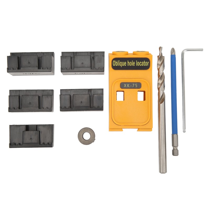 Pocket Hole Jig Kit 2 Hole Wood Jig System Kit