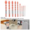 9Pcs Masonry Drill Bits Set Cemented Carbide Industrial Strength Carbide