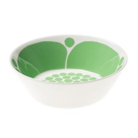 1077671 Arabian Tableware, Sunnun-Tai, Bowl, Plate, Approx. 6.7 inches (17 cm), Light Green