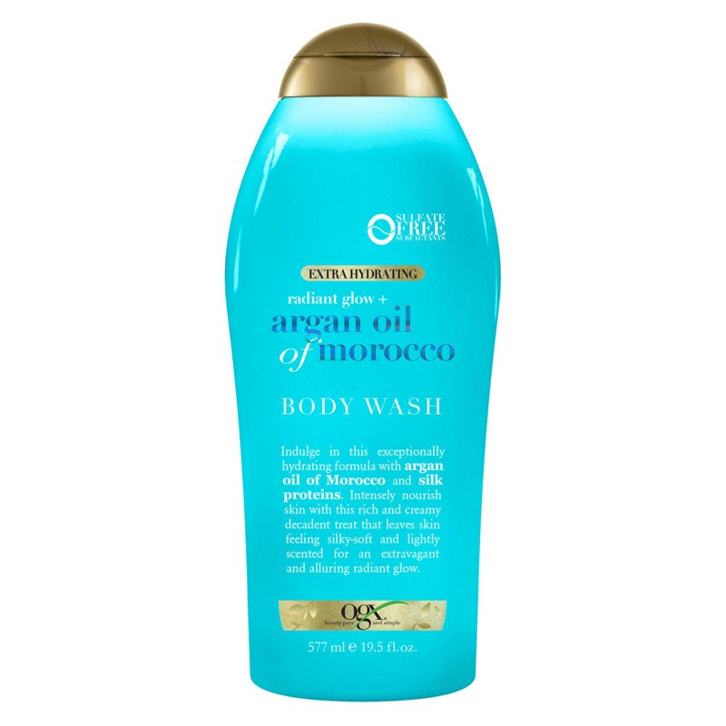 OGX, Body Wash Extra Hidratante de Aceite de Argán de
