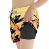 Boys Swim Trunks with Boxer Brief Liner Swim Shorts Toddler