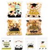 100 PCS Clear Cellophane Ziplock Bags(4x4), Graduation Candy Goodie Goody