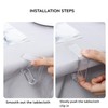 Clear Tablecloth Clips – 4-Pack Non-Slip Table Cover Holders –