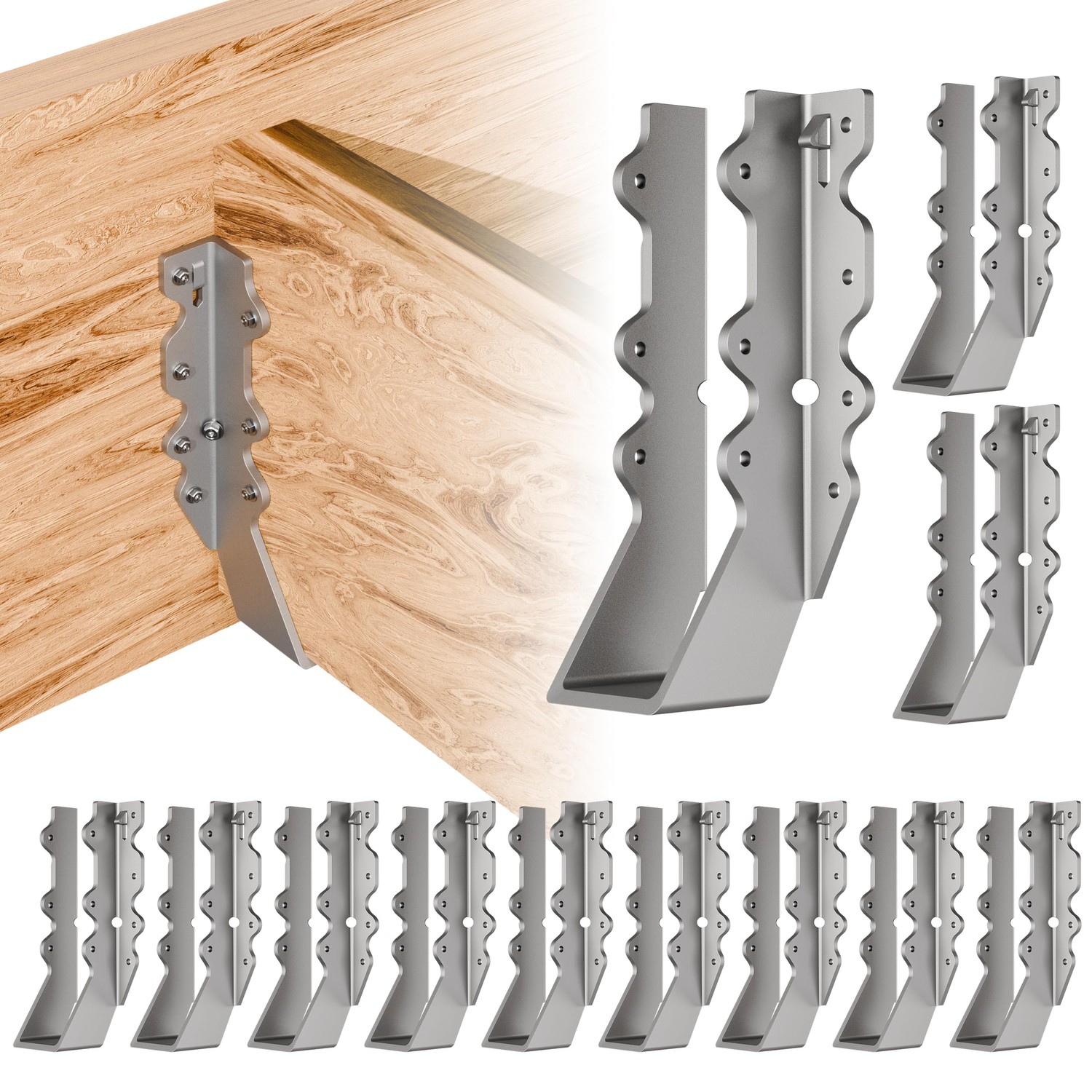 Heavy Duty 2X8 Joist Hanger 14 Gauge LU28 Galvanizing Face Mount Joist ...