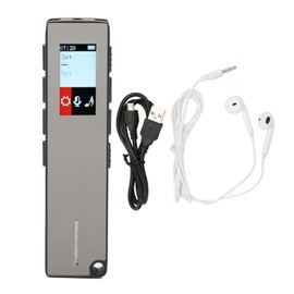 Smart Digital Voice Recorder with Playback Voice Activated Noise Reduction Digital Recording Device for Lecture Meeting 32GB