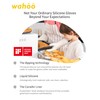 wahoo Professional Liquid Silicone Oven Mitts Gloves, Heat Resistant Gloves