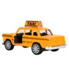 Tnfeeon Simulation Double Door Taxi, Die-Cast Aluminium 1:32 Scale Driver's