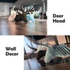 Hooshing Deer Head Wall Decor Trophy Sculpture DIY 3D Puzzle