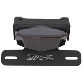 FTQYZDP Tail Tidy Kit for DRZ400 DRZ400S DRZ400SM DRZ400E 2000-2024 2025 Motorcycle License Plate Holder with Integrated LED Tail Light, Brake & Turn Signals (Black)