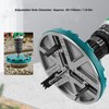 Adjustable Hole Saw Kit with 12 Blades Round Hole Opener