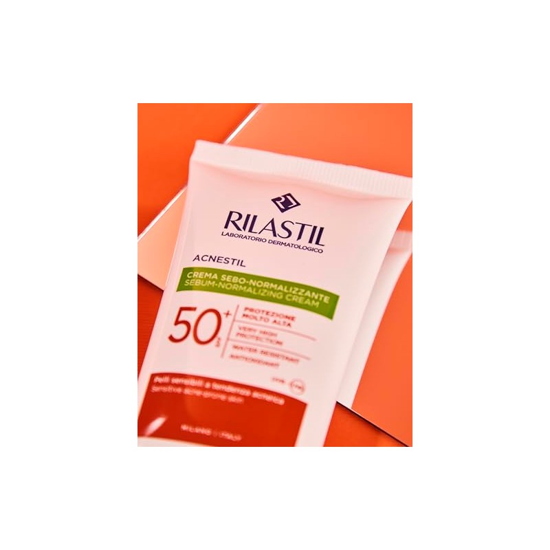 Rilastil Sun System Acnestil SPF50+ 40ml Protector solar facial para