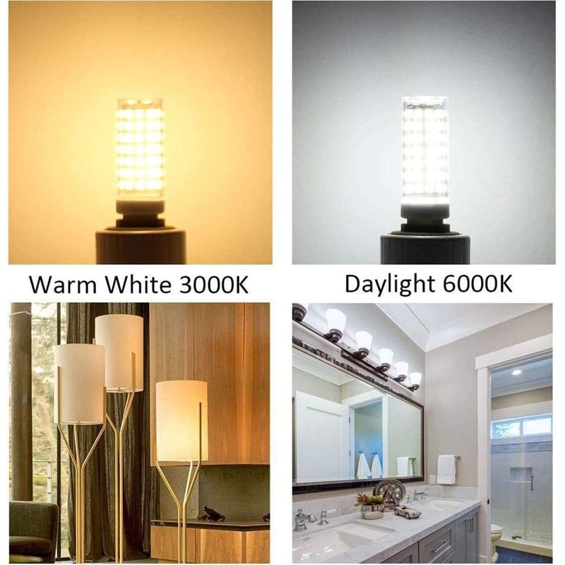 Adzok E17 Led Bulb 8W dimmable AC110v 120v E17 led
