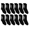 MFCT - Calcetines industriales con estampado Kanji para hombre, talla
