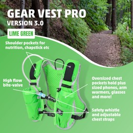 M Orange Mud Gear Vest Pro (Lime Green)