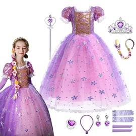 AOTYP Princess Dress, Children, Cosplay, Princess Dress, Girl, Dress, Children's Princess Dress, Costume, Girls, Princess-Style, Kids Costume, For Children, Girls, Commemorative