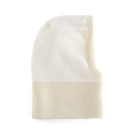 LLmoway Toddler Infant Winter Hat Kid Warm Knit Scarf Earflaps Hood Ski Hat with Fleece Lining White