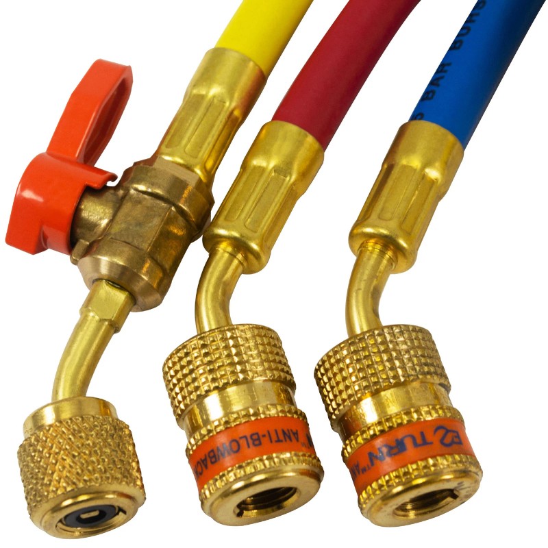 Uniweld EZ3HS Manifold Hoses 36in Red and Blue with EZ