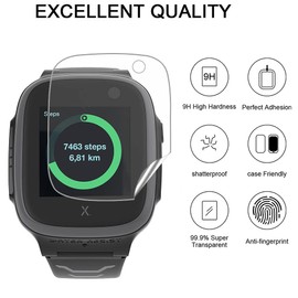 Akancy [Pack of 10] TPU Protective Film for Xplora x5 Play, [High Definition], [Maximum Coverage], [Sensitive Touch], [Bubble Free]