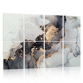 Art Acoustic Panels Sound Absorbing: Soundproof Wall Panels Noise Cancelling Padding, Acoustical Treatment for Home Office Studio 8 Pack 12x16"