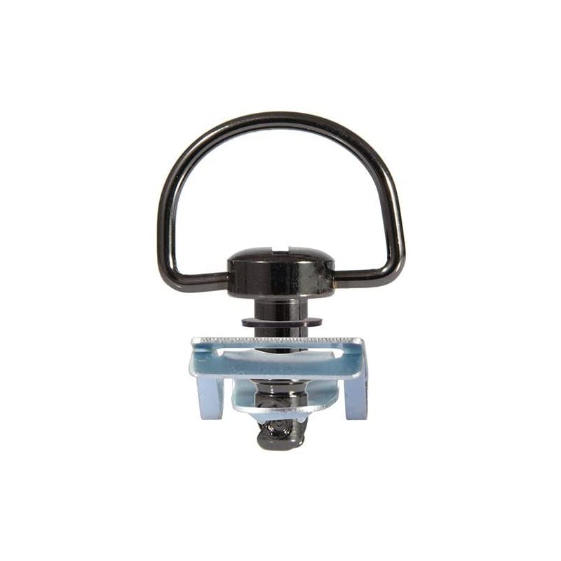 Oldbones 10 x Black Chrome Quick Release D-Ring Clasps Type