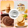 6 Pieces Round Cookie Cutter Set (2, 3, 3.5, 4,