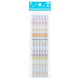 San-X PH14203 Sumikko Gurashi Happy School Pencil, 2B, 6 Pieces
