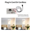 DEC LUCE DECOLUCE LIGHTING Modern LED Plug in Wall Sconce,