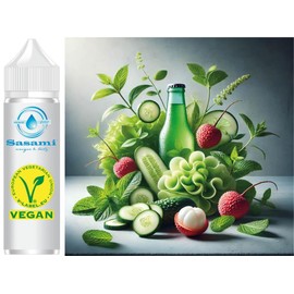 Jade Oasis - Cucumber-Litschi Mint Aroma Concentrate - Vegan - Sasami - 100 ml