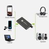 Portable HiFi Headphone Amplifier Volume Adjustment Bass Control Rechargeable 3.5mm