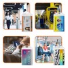Karteo ID Card Holder Unique Permanent Lockable [Pack of 1]